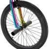 imageJOYSTAR Gemsbok 20 Inch Kids Freestyle BMX Bike for Boys Girls Ages 712 Years 20quot Kids Bicycles for Beginner Level Riders Dual Hand Brakes 2 Pegs Multiple ColorsOil Slick