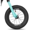 imageJOYSTAR Kick Scooter for Kids 5 Teens ampamp Youth Lightweight Kids Scooter with Adjustable Handlebar 2 Wheel Scooter for Boys ampamp Girls 12quot Inflatable Wheels Rear Drum BrakesBlack