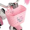 imageJOYSTAR Little Miss Kids Bike for 29 Years Girls 12 14 16 18 Inch Princess Girls Bike with Training Wheels Doll Seat Bike Streamers Toddler Girl Bikes Kids Bicycle Blue Pink WhiteWhite