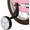 imageJOYSTAR Little Miss Kids Bike for 29 Years Girls 12 14 16 18 Inch Princess Girls Bike with Training Wheels Doll Seat Bike Streamers Toddler Girl Bikes Kids Bicycle Blue Pink WhiteWhite