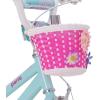 imageJOYSTAR Paris Girls Bike for Ages 38 Years Old 14 16 18 Inch Kids Bike with Training Wheels Basket and Handbrake Multiple ColorsBlue