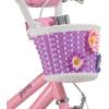 imageJOYSTAR Paris Girls Bike for Ages 38 Years Old 14 16 18 Inch Kids Bike with Training Wheels Basket and Handbrake Multiple ColorsPink