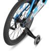 imageJOYSTAR Pluto 12 14 16 18 20 Inch Kids Bike with Light Up Training Wheels Kids Bicycle for Boys Girls Age 312 Years Children Bikes Multiple ColorsBlue