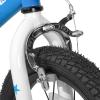 imageJOYSTAR Pluto 12 14 16 18 20 Inch Kids Bike with Light Up Training Wheels Kids Bicycle for Boys Girls Age 312 Years Children Bikes Multiple ColorsBlue