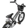 imageJOYSTAR Pluto 12 14 16 18 20 Inch Kids Bike with Light Up Training Wheels Kids Bicycle for Boys Girls Age 312 Years Children Bikes Multiple ColorsCharcoal
