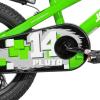 imageJOYSTAR Pluto 12 14 16 18 20 Inch Kids Bike with Light Up Training Wheels Kids Bicycle for Boys Girls Age 312 Years Children Bikes Multiple ColorsGreen
