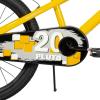 imageJOYSTAR Pluto 12 14 16 18 20 Inch Kids Bike with Light Up Training Wheels Kids Bicycle for Boys Girls Age 312 Years Children Bikes Multiple ColorsYellow