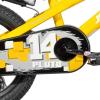 imageJOYSTAR Pluto 12 14 16 18 20 Inch Kids Bike with Light Up Training Wheels Kids Bicycle for Boys Girls Age 312 Years Children Bikes Multiple ColorsYellow
