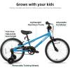 imageJOYSTAR Voyager 14 18 20 Inch Kids Bike Ages 312 Years with Aluminum Alloy Frame Lightweight Kids Bicycle for Boys Girls Multiple ColorsBlue