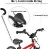 imageJOYSTAR Voyager 14 18 20 Inch Kids Bike Ages 312 Years with Aluminum Alloy Frame Lightweight Kids Bicycle for Boys Girls Multiple ColorsClassic Red
