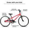 imageJOYSTAR Voyager 14 18 20 Inch Kids Bike Ages 312 Years with Aluminum Alloy Frame Lightweight Kids Bicycle for Boys Girls Multiple ColorsClassic Red