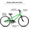 imageJOYSTAR Voyager 14 18 20 Inch Kids Bike Ages 312 Years with Aluminum Alloy Frame Lightweight Kids Bicycle for Boys Girls Multiple ColorsGreen