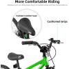 imageJOYSTAR Voyager 14 18 20 Inch Kids Bike Ages 312 Years with Aluminum Alloy Frame Lightweight Kids Bicycle for Boys Girls Multiple ColorsGreen