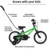 imageJOYSTAR Voyager 14 18 20 Inch Kids Bike Ages 312 Years with Aluminum Alloy Frame Lightweight Kids Bicycle for Boys Girls Multiple ColorsGreen