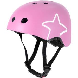 imageDRBIKE Kids Bike Helmet for Toddlers and Kids Ages 38 Adjustable MultiSport Boys Girls Helmet for Cycling Snowboard Roller Skating Scooter Multiple ColorsPink