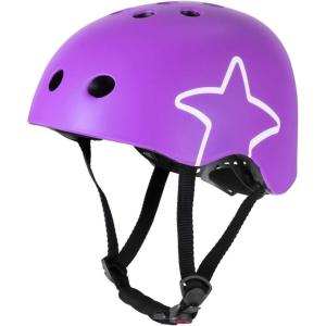imageDRBIKE Kids Bike Helmet for Toddlers and Kids Ages 38 Adjustable MultiSport Boys Girls Helmet for Cycling Snowboard Roller Skating Scooter Multiple ColorsPurple