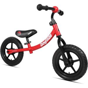 imageJOYSTAR 12 Inch Balance Bike for 18months 2 3 4 and 5 Years Old Boys and Girls Lightweight Push Bike with Adjustable Handlebar and Seat Gift Bike for 25 Boys GirlsRed