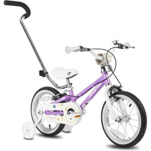 imageJOYSTAR Voyager 14 18 20 Inch Kids Bike Ages 312 Years with Aluminum Alloy Frame Lightweight Kids Bicycle for Boys Girls Multiple ColorsPurple