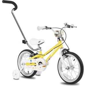 imageJOYSTAR Voyager 14 18 20 Inch Kids Bike Ages 312 Years with Aluminum Alloy Frame Lightweight Kids Bicycle for Boys Girls Multiple ColorsYellow