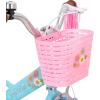 imageJOYSTAR 12 14 16 Inch Kids Bike with Training Wheels Girls Bike with Doll Seat Basket ampamp Streamers Kids Bicycle for Girls 27 Years Toddler Girl BikesBlue