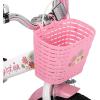 imageJOYSTAR 12 14 16 Inch Kids Bike with Training Wheels Girls Bike with Doll Seat Basket ampamp Streamers Kids Bicycle for Girls 27 Years Toddler Girl BikesWhite