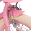 imageJOYSTAR 12 14 16 Inch Kids Bike with Training Wheels Girls Bike with Doll Seat Basket ampamp Streamers Kids Bicycle for Girls 27 Years Toddler Girl BikesPink