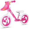 imageJOYSTAR 1214 Inch Kids Balance Bike for 18months5 Years Old Boys Girls Lightweight Toddler Balance Bikes with Footrest and Handlebar Basket or Doll SeatPink