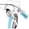 imageJOYSTAR Flower Girls Bike for Toddlers and Kids Ages 27 Year Old 12 14 16 Inch Kids Bike with Training Wheels Dual Handbrake and Basket Toddler Girl BicycleBlue