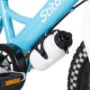 imageJOYSTAR Kids Bike for 27 Years Girls Boys wo Dual Handbrake 12 14 16 Inch Princess Girls Bike with Training Wheels Doll Seat Streamers Boys Bikes with Flag ampamp Water Bottle Kids BicycleZBlue