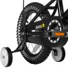 imageJOYSTAR Kids Bike for 27 Years Girls Boys wo Dual Handbrake 12 14 16 Inch Princess Girls Bike with Training Wheels Doll Seat Streamers Boys Bikes with Flag ampamp Water Bottle Kids BicycleZBlack
