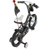 imageJOYSTAR Kids Bike for 27 Years Girls Boys wo Dual Handbrake 12 14 16 Inch Princess Girls Bike with Training Wheels Doll Seat Streamers Boys Bikes with Flag ampamp Water Bottle Kids BicycleZBlack