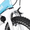 imageJOYSTAR Kids Bike for 27 Years Girls Boys wo Dual Handbrake 12 14 16 Inch Princess Girls Bike with Training Wheels Doll Seat Streamers Boys Bikes with Flag ampamp Water Bottle Kids BicycleZBlue