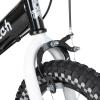 imageJOYSTAR Kids Bike for 27 Years Girls Boys wo Dual Handbrake 12 14 16 Inch Princess Girls Bike with Training Wheels Doll Seat Streamers Boys Bikes with Flag ampamp Water Bottle Kids BicycleZBlack