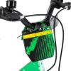 imageJOYSTAR Kids Bike for 27 Years Girls Boys wo Dual Handbrake 12 14 16 Inch Princess Girls Bike with Training Wheels Doll Seat Streamers Boys Bikes with Flag ampamp Water Bottle Kids BicycleZGreen