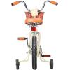 imageJOYSTAR Vintage 12 14 16 Inch Kids Bike with Training Wheels ampamp Basket Girls Bike Ages 27 Years Old Toddler Bikes for Girls Beige Green PinkBeige