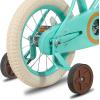 imageJOYSTAR Vintage 12 14 16 Inch Kids Bike with Training Wheels ampamp Basket Girls Bike Ages 27 Years Old Toddler Bikes for Girls Beige Green PinkGreen