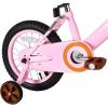 imageJOYSTAR Vintage 12 14 16 Inch Kids Bike with Training Wheels ampamp Basket Girls Bike Ages 27 Years Old Toddler Bikes for Girls Beige Green PinkPink