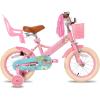 imageJOYSTAR 12 14 16 Inch Kids Bike with Training Wheels Girls Bike with Doll Seat Basket ampamp Streamers Kids Bicycle for Girls 27 Years Toddler Girl BikesPink