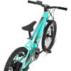 imageJOYSTAR Electric Bike for Kids Teens Ages 7 with 250W Brushless Motor 15 Miles 15MPH Electric Mountain Bicycle with Removable Battery Safe Mini Ebikes with Dual Disc Brakes Multiple ColorsGreen