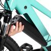 imageJOYSTAR Electric Bike for Kids Teens Ages 7 with 250W Brushless Motor 15 Miles 15MPH Electric Mountain Bicycle with Removable Battery Safe Mini Ebikes with Dual Disc Brakes Multiple ColorsGreen