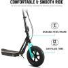 imageJOYSTAR Starmoto Electric Scooter for Kids Ages 612 Max 8 Miles 136 Mph by 250W Motor 12 Wheel Thumb Throttle Easy to Ride ampamp Assemble Foldable EScooter for Big KidsBlack