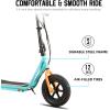 imageJOYSTAR Starmoto Electric Scooter for Kids Ages 612 Max 8 Miles 136 Mph by 250W Motor 12 Wheel Thumb Throttle Easy to Ride ampamp Assemble Foldable EScooter for Big KidsBlue