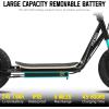 imageJOYSTAR Starmoto Electric Scooter for Kids Ages 612 Max 8 Miles 136 Mph by 250W Motor 12 Wheel Thumb Throttle Easy to Ride ampamp Assemble Foldable EScooter for Big KidsBlack