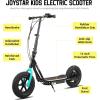 imageJOYSTAR Starmoto Electric Scooter for Kids Ages 612 Max 8 Miles 136 Mph by 250W Motor 12 Wheel Thumb Throttle Easy to Ride ampamp Assemble Foldable EScooter for Big KidsBlack