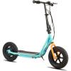 imageJOYSTAR Starmoto Electric Scooter for Kids Ages 612 Max 8 Miles 136 Mph by 250W Motor 12 Wheel Thumb Throttle Easy to Ride ampamp Assemble Foldable EScooter for Big KidsBlue