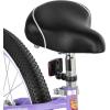 imageJOYSTAR Beach Cruiser Bike 202426 Inch Sizes Perfect for Casual Rides Ergonomic Upright Design Single Speed Simple Coaster BrakePurple