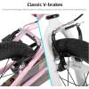 image:imageJOYSTAR Lomand 14 16 18 20 Inch Kids Bike with Training Wheels BMX Style Kids Bicycle for Toddlers Boys Girls Ages 312 Dual VBrake Adjustable Seat Multiple ColorsPink
