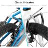 image:imageJOYSTAR Lomand 14 16 18 20 Inch Kids Bike with Training Wheels BMX Style Kids Bicycle for Toddlers Boys Girls Ages 312 Dual VBrake Adjustable Seat Multiple ColorsBlue