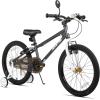 image:imageJOYSTAR Lomand 14 16 18 20 Inch Kids Bike with Training Wheels BMX Style Kids Bicycle for Toddlers Boys Girls Ages 312 Dual VBrake Adjustable Seat Multiple ColorsCharcoal