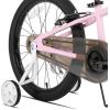image:imageJOYSTAR Lomand 14 16 18 20 Inch Kids Bike with Training Wheels BMX Style Kids Bicycle for Toddlers Boys Girls Ages 312 Dual VBrake Adjustable Seat Multiple ColorsPink